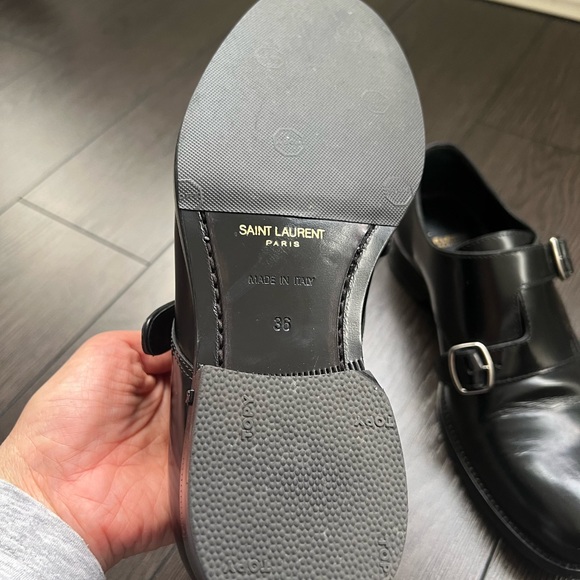 YSL Monk Strap Buckle flats - Picture 4 of 4